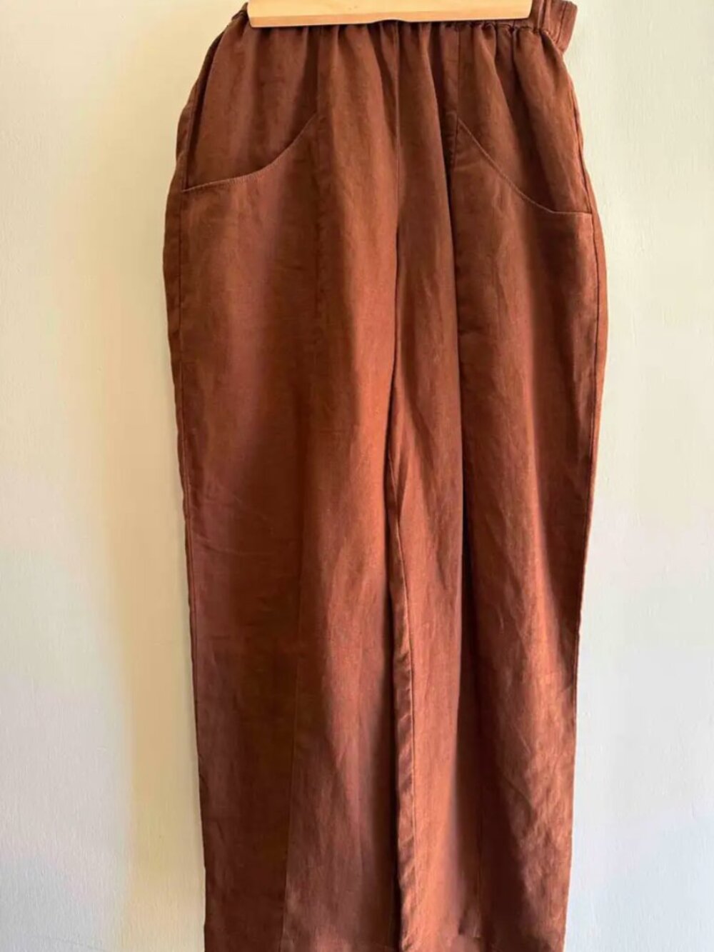 Quince 100% European Linen Tapered Ankle Pants
